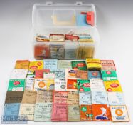 Large collection of 180x Hook to Nylon Packs - made up of Milbro, Sundridge, Brookes, Pegley-Davies,