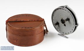 J W Young Redditch Trudex Centre Pin Reel, 5.5