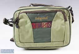 Fishpond Reel Case for 8 reels, double zipped pocket in lid and main compartment, hard waterproof