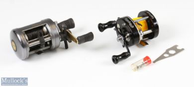 Shakespeare USA President 1980 Casting Reel high Speed 2 ball bearings, spares and spanner,