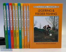 10x Beekay's Successful Angling Series Books, carp, pike, catfish, bream, eels, trench, pole