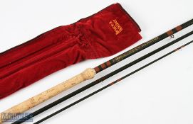 Bruce & Walker Hugh Falcus Speycaster No 1 Hexagraph Salmon Fly Rod, 15ft 3pc, line 1#, 24