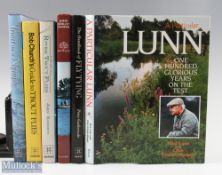 6 Fly Fishing Books, to include a particular Lunn Mick Lunn signed copy 1999, Trout On A Nymph -