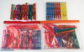 3x Bags of Rigs - all loaded with floats and hooks; 1x box with floats, unused (4)