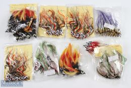 Sea & Pike Bait Lures, to include pike fly, Wyatts baitfish, Dutch monster, left deceiver #8 doz