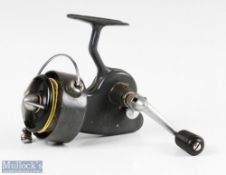 Scarce Alcedo No.2 2CS fixed spool reel in blue marked Made in Italy 61752, with embossed maker's