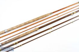 Hardy Alnwick Hollow Glass Salmon fly rod 'The Invincible Fly' BS 12'6