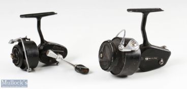2x Mitchell Fixed Spool Reels 308 Prince LHW reel and 209 RHW reel, both with signs of use, run