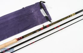 Bruce & Walker hand built carbon Spinning Rod, 14ft 3pc line 10/12#, 24