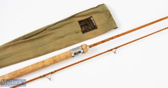 Hardy Alnwick The Hardy Wanless (4lb) Palakona Split Cane Spinning Rod H56892 (1963), 6ft 10