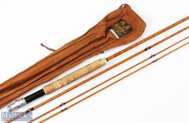 Hardy Alnwick The No 2 De-Luxe Palakona No E46213 (1938), 9ft 3pc plus spare tip, agate butt/tip