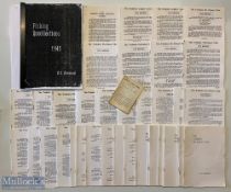 1935-1972 The Yorkshire Fly-Fishers 'Club Reports -1935-1936 are Yorkshire angler Association