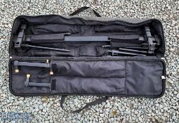 Ron Thompson 3 Rod Pod and Rod Rest, in original zip case