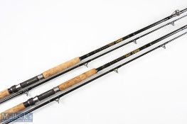2x Abu Sweden Carbon Carp Rods, 11ft 2pc, 26