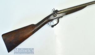 12g Westley Richard Bond Street, London pinfire hammer gun serial no 1602