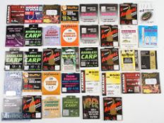 36 packs of nylon to hooks to include Kamasan/Drennan, sizes 10/12/14/16/18/20 and various