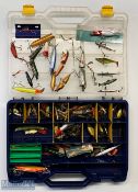 Mixed Collection of Lures, Devon's etc. with noted makers of Abu, Gladding MP Bell, sizes up to 12cm