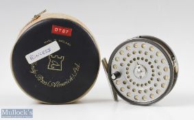 Hardy Alnwick The Princess Fly Reel, 2 screw latch, milled rim tensioner, U shaped line guard,
