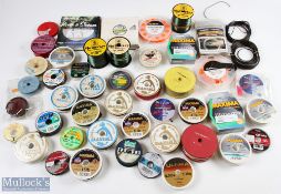 Large collection of Terminal Tackle, used and unused comprising fly lines and shooting line, poly