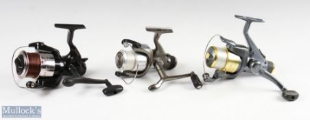 DAM AT240 RD fly reel 2 ball bearings, light use, zip case; Leeda Merit 30 Fixed Spool Reel, runs