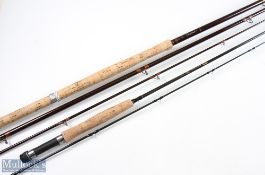 Marcus Warwick Uppingham England, No 154541 The Diplomat, carbon Fly Rod, 15ft 3pc line 9#, 26