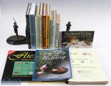 A Selection of Fly-Tying Books and other fishing books, to Include Fishing Flies - Malcolm