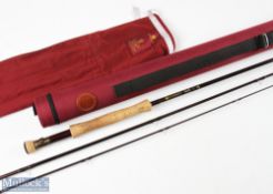 Hardy Alnwick Swift KG194819 Carbon Fly Rod, 11ft 3pc line 7#, single uplocking reel seat with