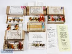 Very interesting lot, made up of Special Salmon Fly Order ­for various customers in the 1970s. Total