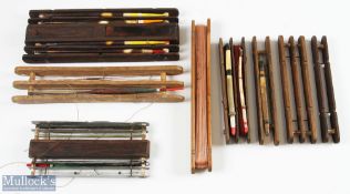 Float Winders and Floats Selection including 8 float winders of various sizes and styles, with a