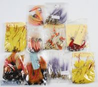 Sea & Pike Bait Lures, to include Hi Tie, squid shaped pike lures, Alf baitfish, #8 doz