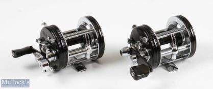 ABU Ambassadeur 6000C 70th Anniversary 1921-1991 multiplying reel in black finish, foot stamped