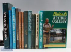 10x Assorted Fishing Books, to include - The River Tweed - J R Thackrah 1980 x 2, Dick Walker