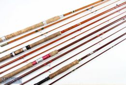 Black Seir split cane Float Rod, 10ft 6