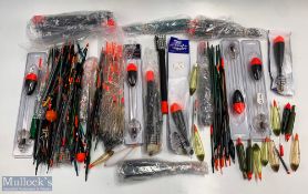 A very large bag of floats - large/small pole floats, new and used (Qty)