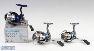 Shimano Nexave 2500 FB Fixed Spool Reel looks unused in original box; Simano Nexave 2500 FB Fixed