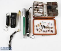 A selection of fishing items to include - C&F Fly Box 5