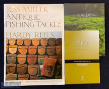 Jess Miller Signed 1991 Antique Fishing Tackle Hardy Reels Book and 2005 Hardy catalogue and price