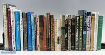 Quantity of Fishing Books to include The Longest Silence - Thomas McGuane 2000, Salmon Fly Fishing -