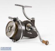 Hardy Exalta Mk II Fixed Spool Reel LHW with check button, with folding brown handle and