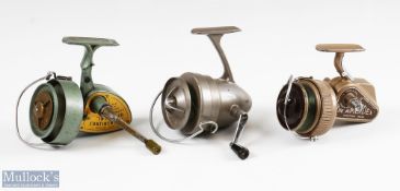 K P Morritt Intrepid fixed spool reel LHW slip clutch tensioner to front, plus Le-Super made in