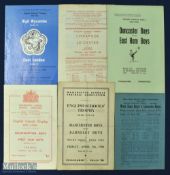 ESFA s/f match programmes to include 1946 West Ham Boys v Leicester Boys (Upton Park), 1950