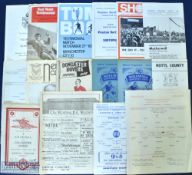 Selection of football match programmes 1928 Reading Town Senior Cup final Thatcham v Old