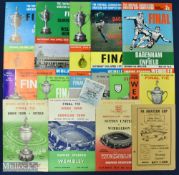 Selection of FA Amateur Cup final programmes to include 1962 Crook Town v Hounslow Town, replay at
