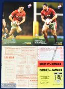 Wales Old & New Rugby Programmes etc (5): WRU final Trial, Jan. 1947, a litle tatty to one edge;