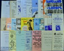 Collection of Midlands region friendlies, testimonials, charity fund raising matches to include 1979