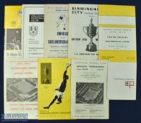 Selection of FA Amateur Cup s/f match programmes 1968 Leytonstone v Sutton Utd + replay, Chesham v