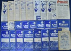 56 Assorted 1953/4 Programmes London clubs feature heavily but also includes 3 x Manchester