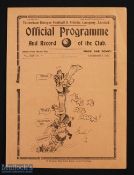 1932-33 Tottenham Hotspur v Swansea Town Football Programme 3rd December 1932