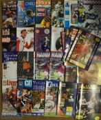 1994-2002 Manchester United Away Football programmes and Tickets featuring League and cup matches (