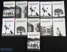 The Blizzard Football Quarterly Magazines issues 2, 4, 8, 19, 20, 24, 30, 31, 33, 34, 35, most in
